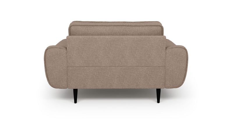 Klem Loveseat Ahşap Ayak - Keten