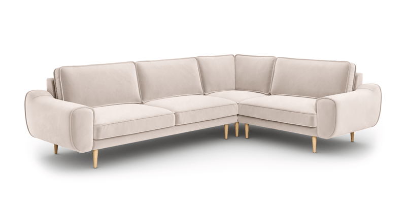 Klem 210 x 290 Köşe Ahşap Ayak - Kadife