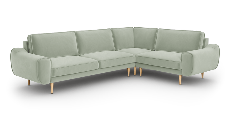 Klem 210 x 290 Köşe Ahşap Ayak - Kadife