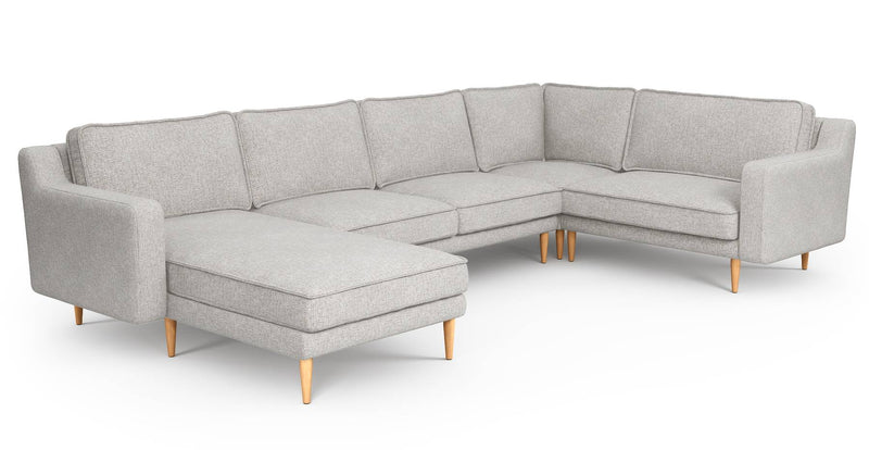 Klem Slim 339 x 203 Köşe Ahşap Ayak - Keten