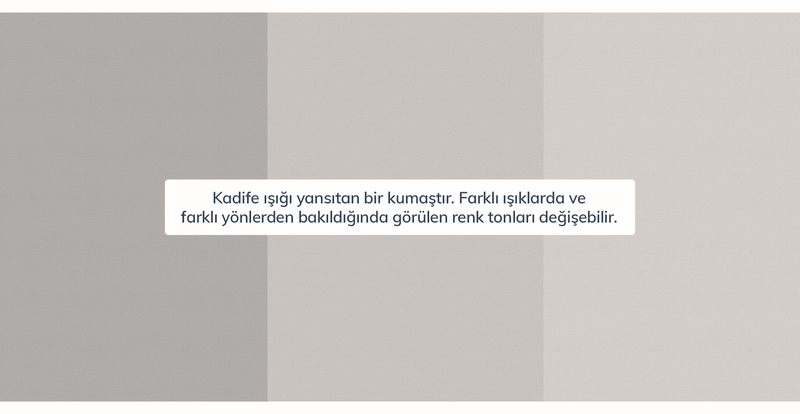 Klem Slim 292 x 171 Köşe Metal Ayak - Kadife
